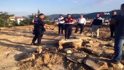 kepce operatoru -  Okul inşaatından Roma mezarı çıktı  Videosu