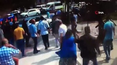 silahli saldiri -  Polis saldırganı silahla ayağından böyle vurup yakaladı Videosu