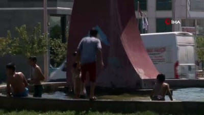  Şanlıurfalı çocukların tehlikeli serinliği 