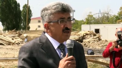 Van'da Selçuklu mimarisiyle yapılacak caminin temeli atıldı 