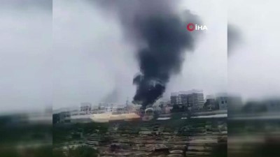 silah deposu -  - Yemen’de Husilere Ait Silah Deposunda Patlama: 7 Ölü  Videosu