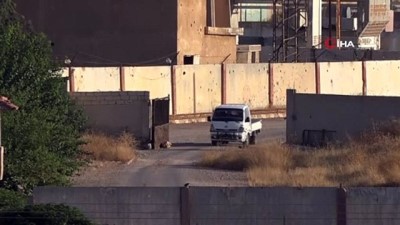  ABD'li komutanlar Akçakale'deyken sınırda teröristler görüldü