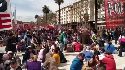 Arjantin'de hükümet karşıtı gösteriler sürüyor - BUENOS AIRES