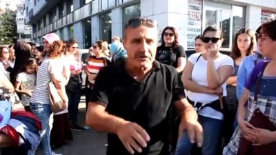 Çorlu'da öğrenci velilerinden protesto eylemi - TEKİRDAĞ 