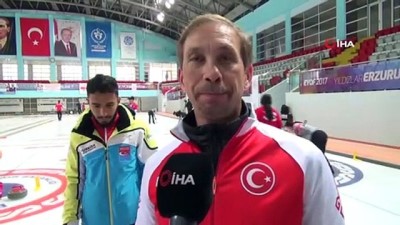 Curling Milli Takımı hazırlık kampı Erzurum’da devam ediyor 