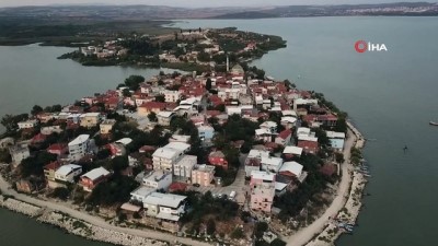 ozgurluk -  Gölyazı’da hazan mevsimi...Gün batımı drone ile görüntüledi  Videosu