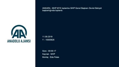 MHP MYK toplantısı - ANKARA 