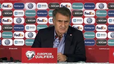 Moldova - Türkiye maçının ardından - A Milli Futbol Takımı Teknik Direktörü Güneş - KİŞİNEV 