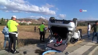  Otomobiller böyle çarpıştı: 4 yaralı