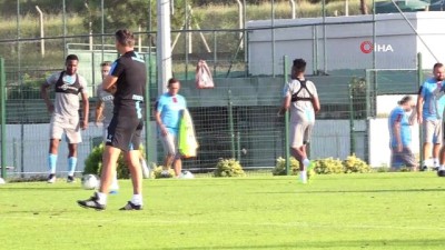 Trabzonspor'da tatsız antrenman