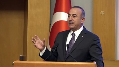 Çavuşoğlu: 'Son zamanlarda Almanya, İngiltere ve Fransa'nın PKK'ya yönelik adımlarını olumlu buluyoruz' - ANKARA 