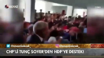 osman gokcek - CHP'li Tunç Soyer'den HDP'ye destek  Videosu