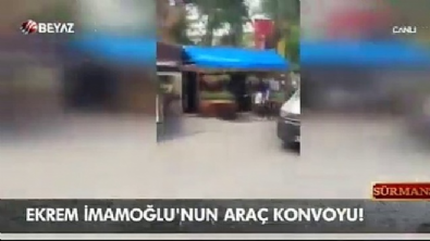 osman gokcek - Ekrem İmamoğlu'nun araç konvoyu  Videosu