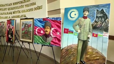 saygi durusu - 'Nuri Paşa ve Kafkas İslam Ordusu' sergisi açıldı - BAKÜ Videosu