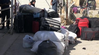 Son bir ayda 3 bin Suriyeli ülkesine döndü - KİLİS 