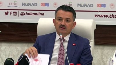 cam fistigi - Tarım ve Orman Bakanlığı ile MÜSİAD arasında iş birliği - ANKARA Videosu