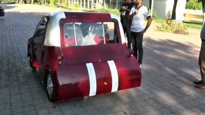 test surusu -  Üniversite öğrencileri elektrikli araç yaptı  Videosu