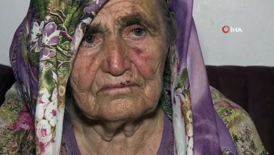 sigara izmariti -  80 yaşındaki kadına tecavüz girişiminde bulunan sapık, başarılı olamayınca yaşlı kadını darp etti  Videosu