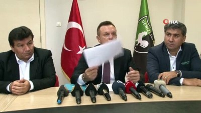 Başkan Çetin Denizlispor'un mali durumunu açıkladı
