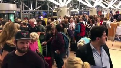 turizm fuari -  - Hamburg Havalimanı'nda güvenlik alarmı Videosu