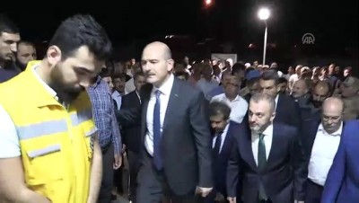 bassagligi - İçişleri Bakanı Soylu, Kulp İlçe Devlet Hastanesinde terör saldırısına uğrayan vatandaşların yakınlarıyla görüştü - DİYARBAKIR  Videosu