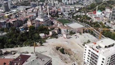 kentsel donusum projesi -  Kağıthane’de riskli binaların yıkımı havadan görüntülendi  Videosu