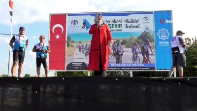 Beyşehir’de bisiklet festivali başladı 