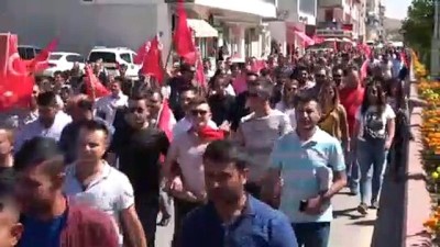 sivil toplum - Erciş'te 'Teröre Lanet, Kardeşliğe Davet' yürüyüşü - VAN Videosu