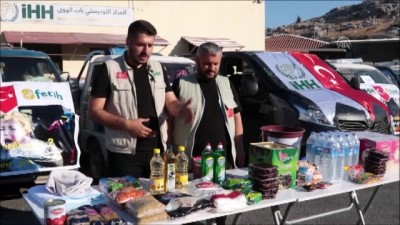yardim konvoyu - İHH ve Fetih-Der'den İdlib'e yardım konvoyu - HATAY  Videosu