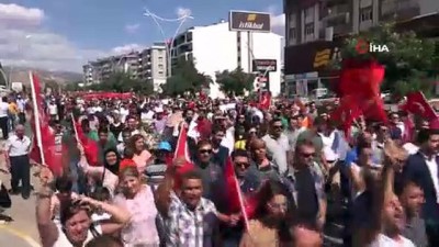 siyasi parti -  Tunceli’de “Teröre Lanet Yürüyüşü”  Videosu