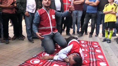 Türk Kızılay gönüllülerinden vatandaşlara eğitim - AĞRI
