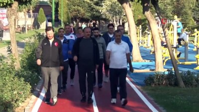 saglikli hayat -  Zeytinburnu'nda 'Sağlıklı Hayat için Yürüyüş Programı'  Videosu