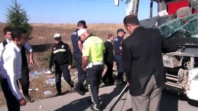 karahisar - Yolcu otobüsü devrildi: 1 ölü, 40 yaralı (3) - AFYONKARAHİSAR  Videosu