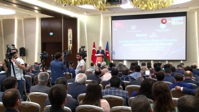  - Bakü’de Azerbaycan-Türkiye İş Forumu düzenlendi