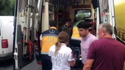 yasli adam -  Kamyonetin çarptığı yaşlı adam yaralandı  Videosu