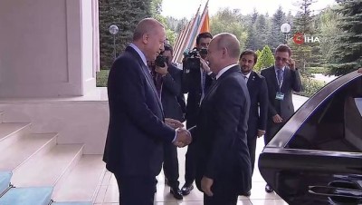 liderler zirvesi -  Rusya Devlet Başkanı Putin, Çankaya Köşkü’nde  Videosu
