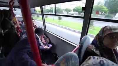 ucurtma senligi -  Belediye başkanı makamına halk otobüsü ile gitti  Videosu