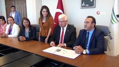 imza toreni -  Atatürk Evi Projesi için imzalar atıldı  Videosu
