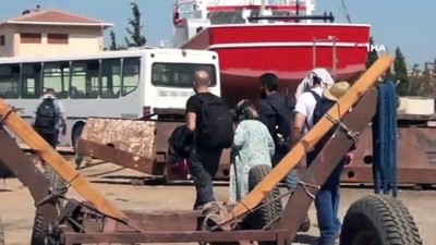 sahil guvenlik -  Ayvalık’ta 48 düzensiz göçmen Sahil Güvenlik’ten kaçamadı Videosu