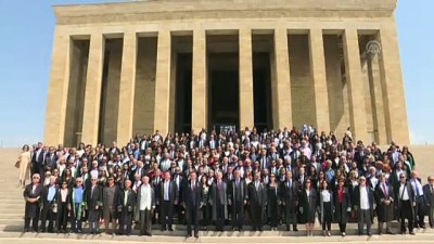 kabir ziyareti - 2019-2020 Adli Yılı açılışı - Ankara Barosu üyeleri Anıtkabir'i ziyaret etti - ANKARA  Videosu