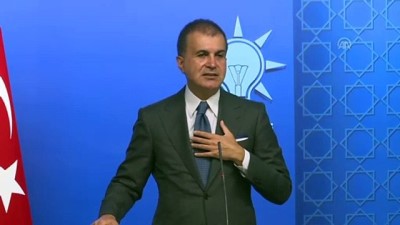 AK Parti Sözcüsü Çelik: ''Türkiye'nin NATO ile ilişkilerini ikide bir eleştiri konusu yapmak, baştan aşağıya propagandadan ibaret yanlış bir yaklaşım'- ANKARA