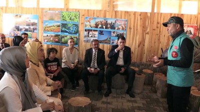 Emine Erdoğan, Lisinia Doğa Proje ve Yaban Hayatı Rehabilitasyon Merkezi'ni ziyaret - BURDUR