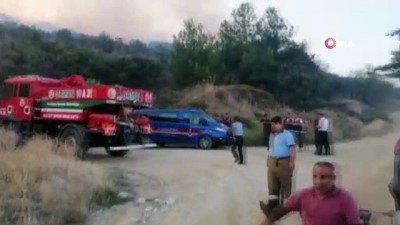  Erdek'te orman yangını
