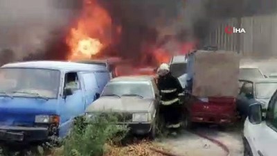 savcilik sorgusu -  24 aracın küle döndüğü yangını çıkaran kişi yakalandı  Videosu