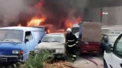 savcilik sorgusu -  24 aracın küle döndüğü yangını çıkaran kişi yakalandı  Videosu
