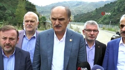  AK Parti Giresun Milletvekilleri Öztürk: 'Eğribel Tüneli’nin ikmal inşaat ihalesi Eylül sonunda yapılacak'