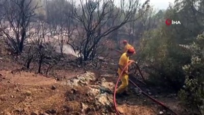makilik alan -  Bilecik'te orman yangını: 6 hektarlık alan kül oldu  Videosu