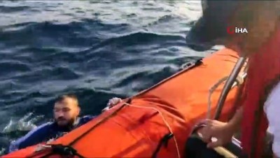  Kardak'ta batan teknede kaybolan 8 aylık bebeği arama çalışmaları devam ediyor 
