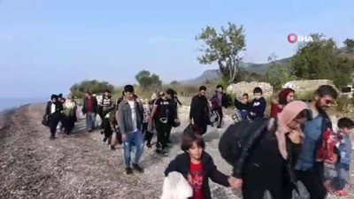 nani -  Lastik bot battı, 39 düzensiz göçmen ölümden döndü Videosu