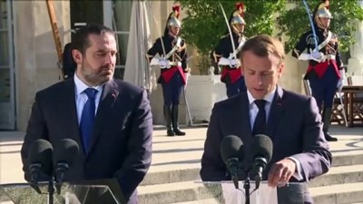 Lübnan Başbakanı Hariri, Fransa'da - PARİS 